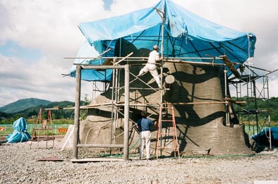 擬木、ガーデンデザイナーと職人、高崎市
