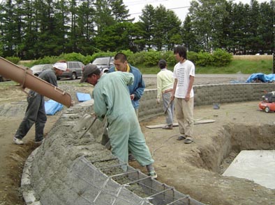 樹木葬・ブロック塀.等の撤去.