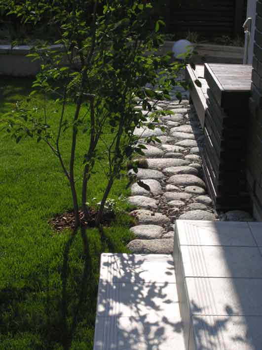 石の舗装,飛石2