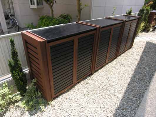 物置,ウッドストッカー