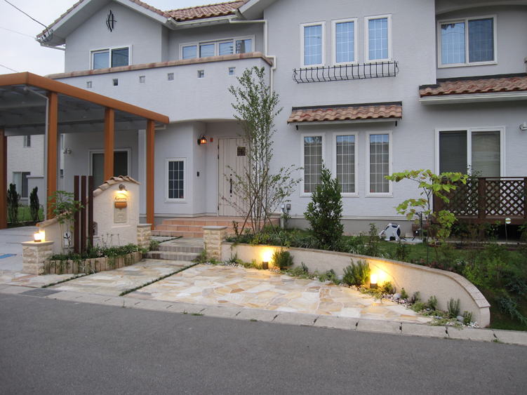 秋田市・盛岡市・大仙・横手・花巻・北上のエクステリア＆ガーデン