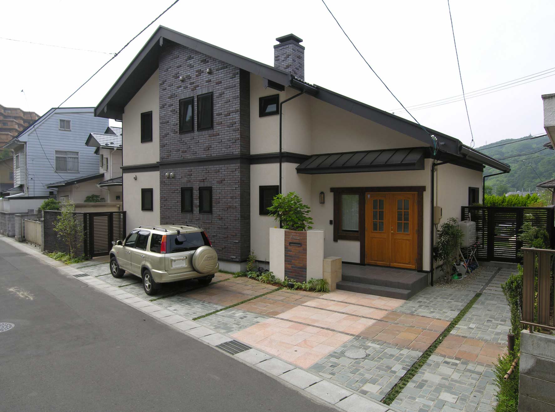 表札,ポスト,駐車場