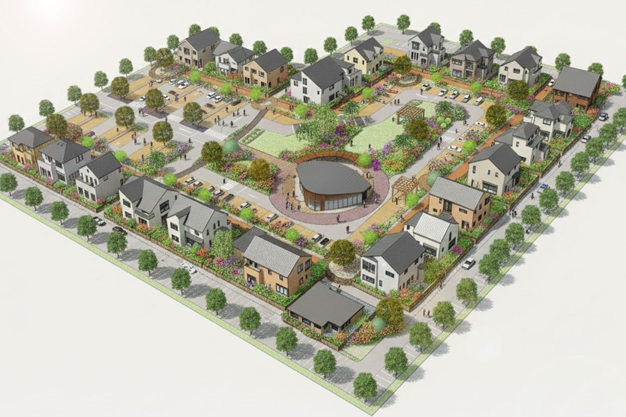 宮城県・駐車場設計