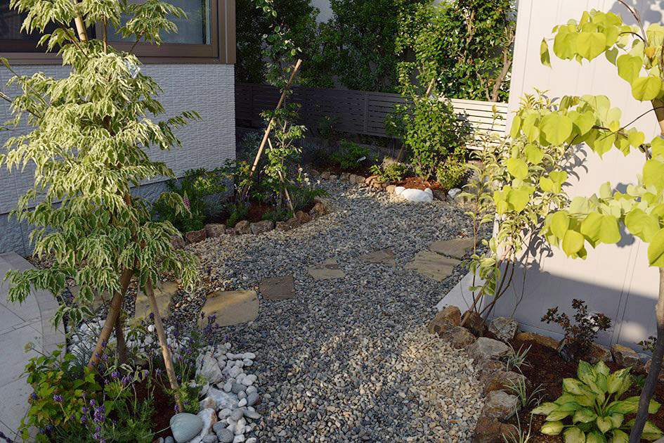 タイルテラスで心地よく（会津若松）