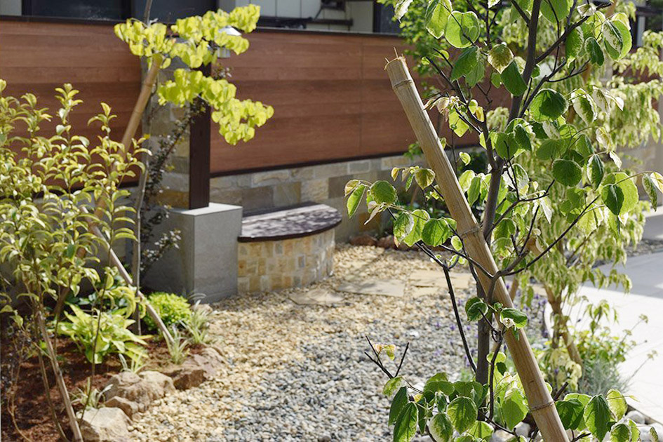 タイルテラスで心地よく