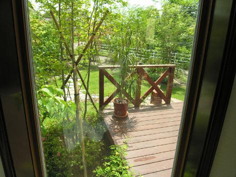 仙台市ウッドデッキ