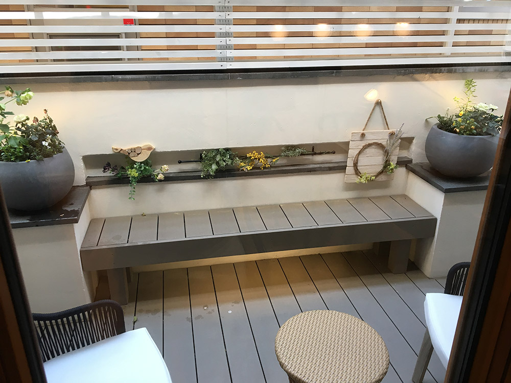 川越住宅展示場、エクステリア展示場