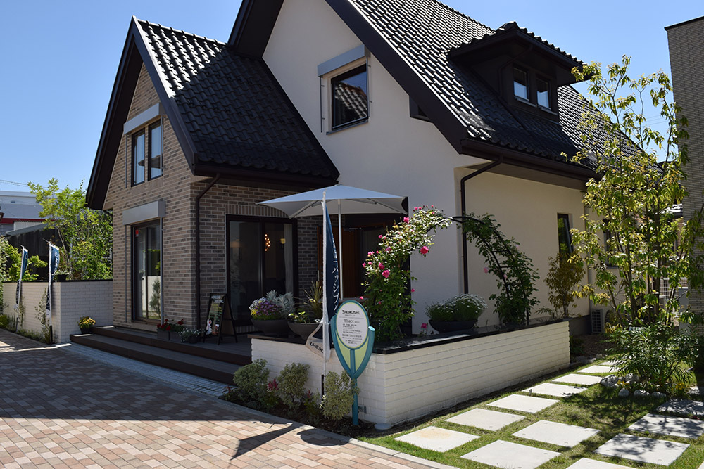 郡山住宅展示場、エクステリア展示場