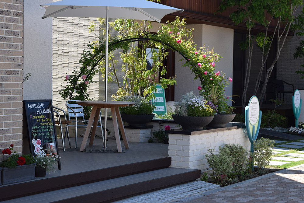 郡山住宅展示場、エクステリア展示場