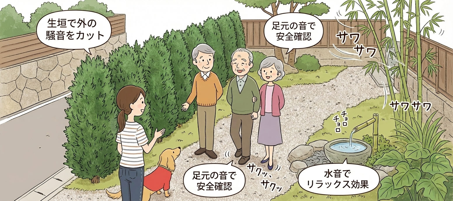 バリアフリー対応・シニア向け高齢者住宅外構照明のポイント